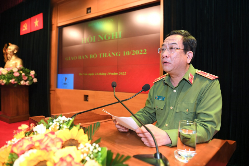 Bộ trưởng Tô Lâm chủ trì Hội nghị giao ban Bộ -0