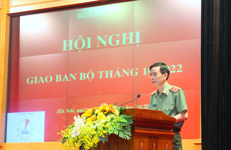 Bộ trưởng Tô Lâm chủ trì Hội nghị giao ban Bộ -2