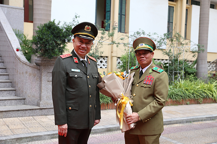 Lực lượng Công an Việt Nam- Lào thắt chặt hơn nữa quan hệ hợp tác -0