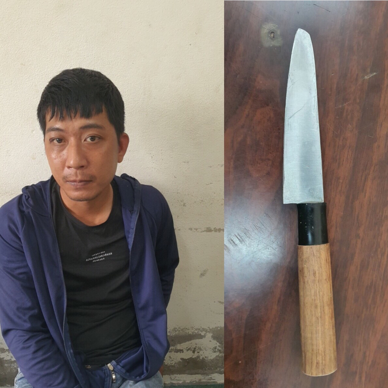 Đà Nẵng: Bắt đối tượng bịt mặt, cầm dao xông vào văn phòng giao dịch BĐS để cướp tài sản -0