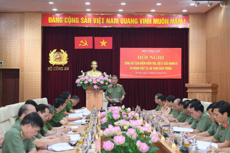 Ministry of Public Security sums up traffic order and safety campaign -0