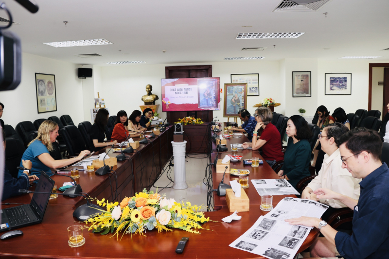 Họa sĩ lão thành Ngọc Linh kể chuyện thiết kế mỹ thuật phim