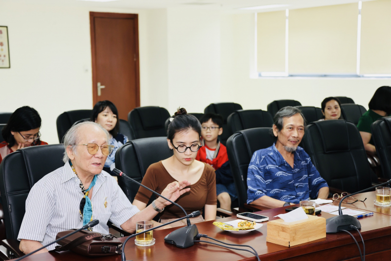 Họa sĩ lão thành Ngọc Linh kể chuyện thiết kế mỹ thuật phim