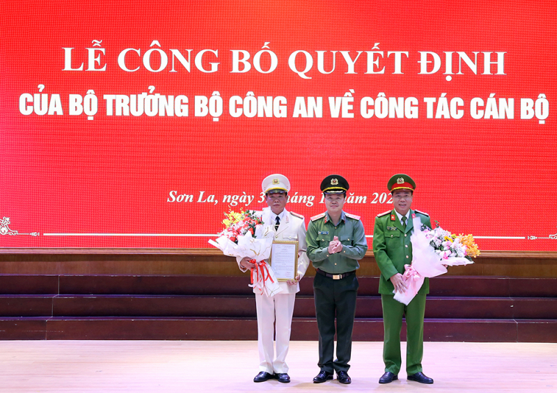 Công an tỉnh Sơn La có tân Phó giám đốc -0