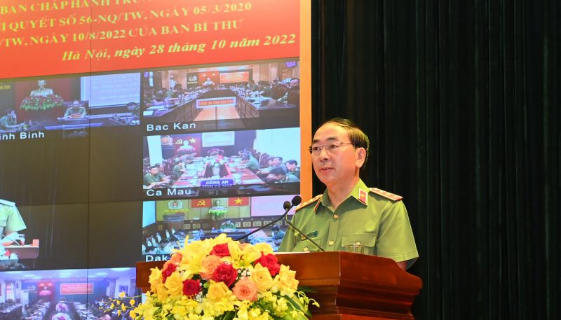 Key cadres at Ministry of Public Security briefed on important Party documents -0