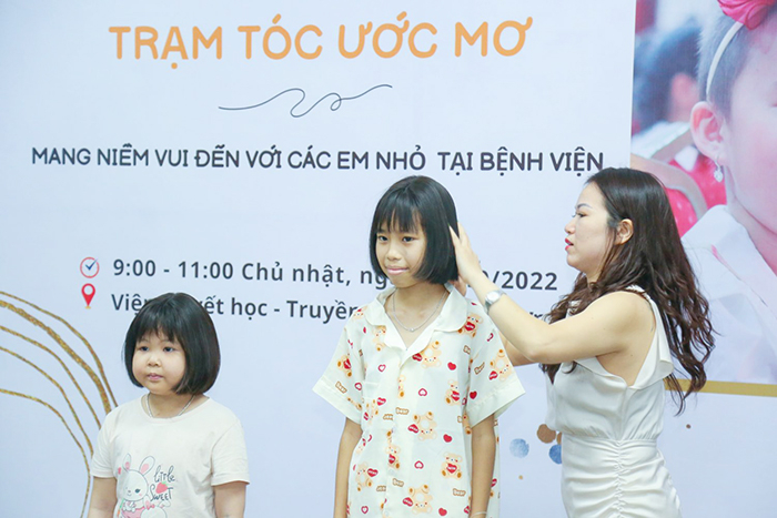 “Trạm tóc ước mơ”- mang niềm tin đến với trẻ em ung thư -0