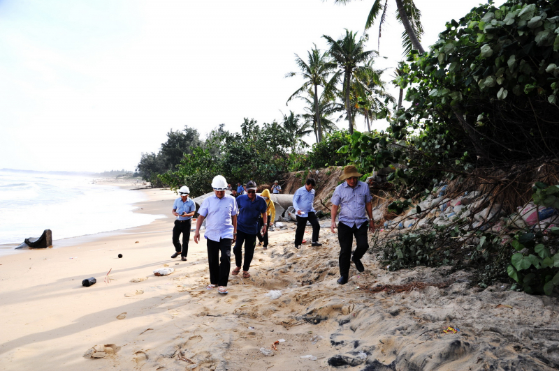  Triều cường xâm thực gây thiệt hại nhiều vùng ven biển Tuy An -0