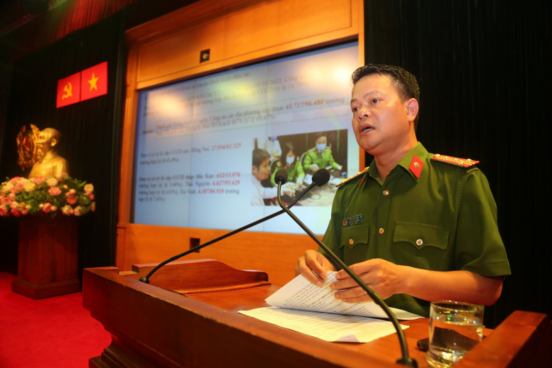 Triển khai cao điểm thực hiện Đề án 06 và đấu tranh với tội phạm vi phạm pháp luật về pháo -0