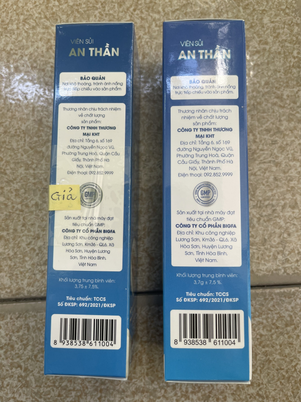 Phát hiện cơ sở kinh doanh hàng trăm hộp viên sủi an thần có dấu hiệu giả -0