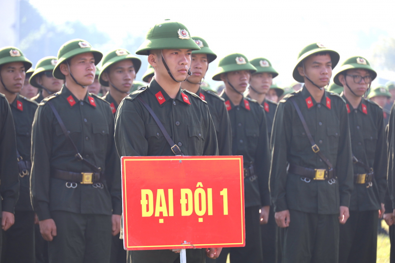 Bộ Tư lệnh Cảnh sát cơ động khai giảng khoá huấn luyện cho 3.252 tân sinh viên -1