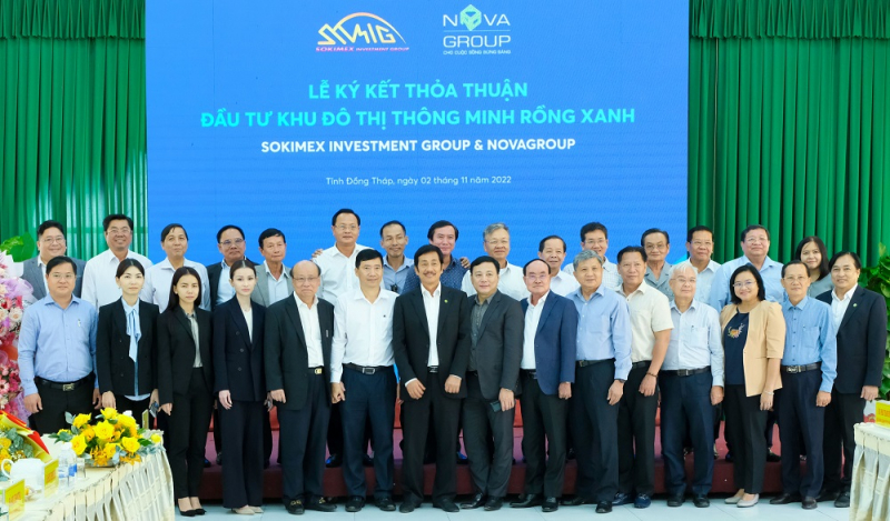 NovaGroup và Sokimex cam kết đầu tư, phát triển dự án khu đô thị BLUE DRAGON -0
