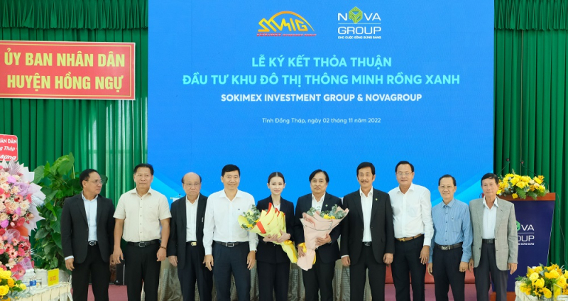 NovaGroup và Sokimex cam kết đầu tư, phát triển dự án khu đô thị BLUE DRAGON -1