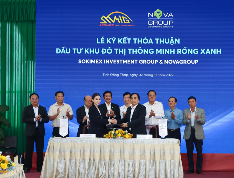 NovaGroup và Sokimex cam kết đầu tư, phát triển dự án khu đô thị BLUE DRAGON -0