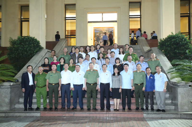 Bộ Công an gặp mặt Đại biểu Quốc hội các tỉnh Tây Nguyên -0