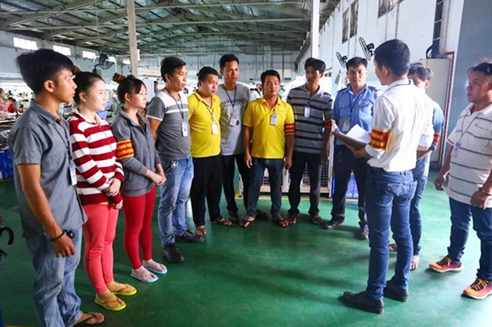 Mô hình đội công nhân xung kích ở các khu công nghiệp -0