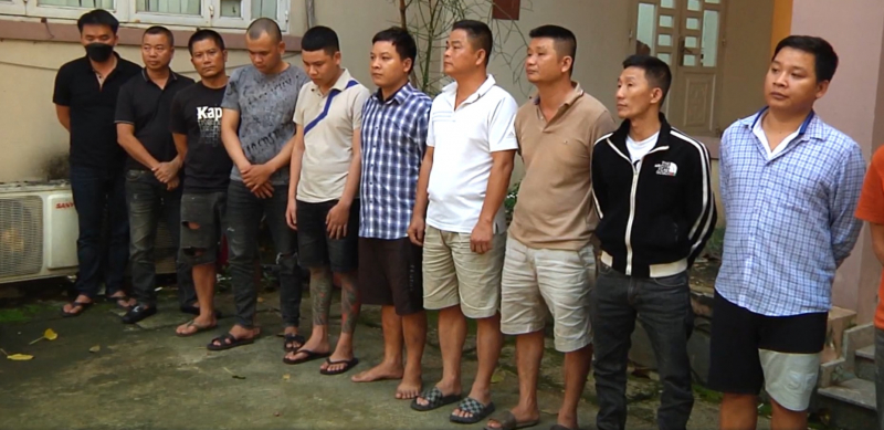 Khởi tố 18 đối tượng cho vay lãi nặng và đánh bạc xuyên biên giới -0