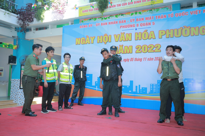 Tập huấn kỹ năng tự vệ cho Tổ nhân dân tuần tra -0