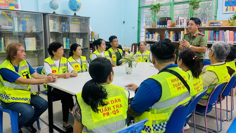 Tập huấn kỹ năng tự vệ cho Tổ nhân dân tuần tra -0