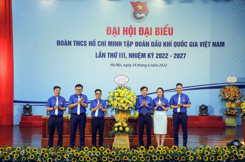 Tổ chức thành công Đại hội đại biểu Đoàn Thanh niên Tập đoàn Dầu khí Quốc gia lần thứ III, nhiệm kỳ 2022-2027 -0