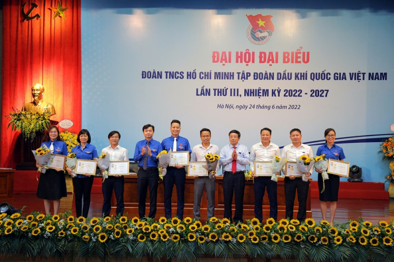Tổ chức thành công Đại hội đại biểu Đoàn Thanh niên Tập đoàn Dầu khí Quốc gia lần thứ III, nhiệm kỳ 2022-2027 -0