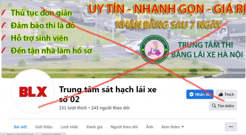 Đề nghị người mua bằng lái xe giả trình báo -0