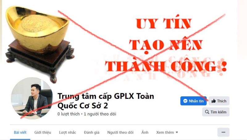 Đề nghị người mua bằng lái xe giả trình báo -0