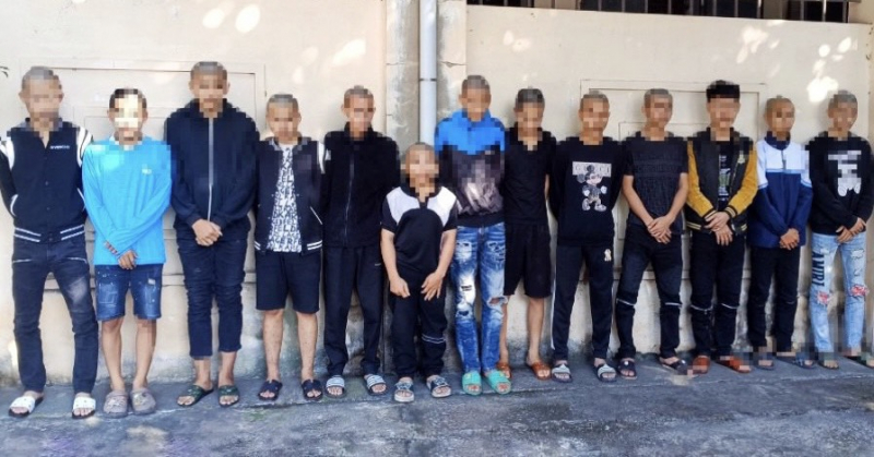 Công an huyện Ứng Hòa nhanh chóng bắt giữ nhóm đối tượng mang hung khí gây rối trật tự công cộng -0