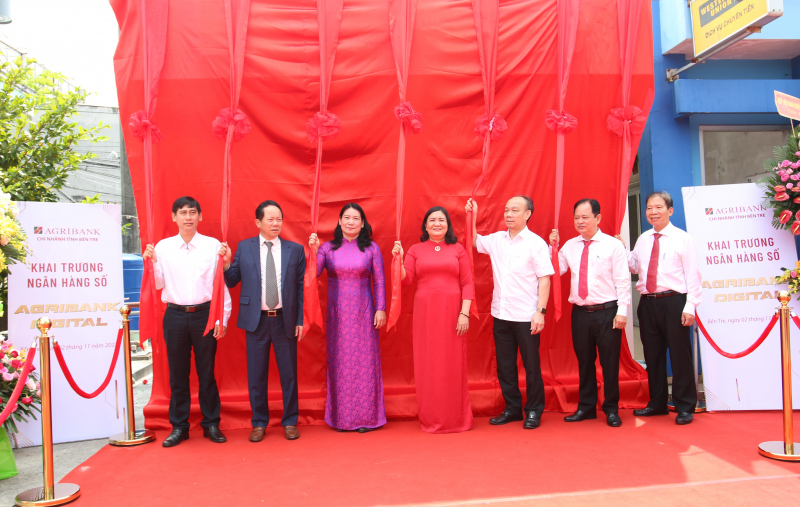Agribank Bến Tre khai trương ngân hàng số - Agribank Digital -0