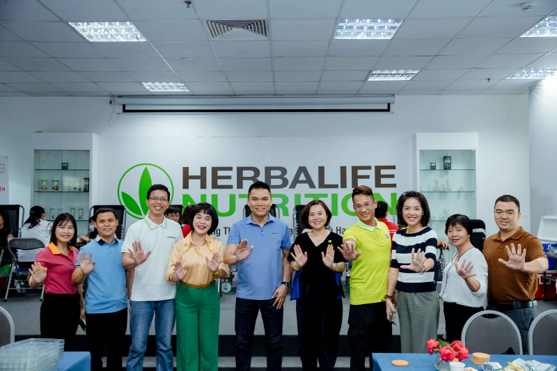 Thành viên độc lập và nhân viên Herbalife Việt Nam tham gia hiến máu tình nguyện -0