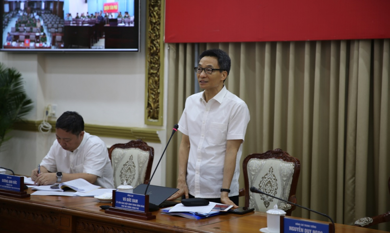 Đoàn Công tác Chính phủ làm việc với TP Hồ Chí Minh về tình hình triển khai Đề án 06 -0