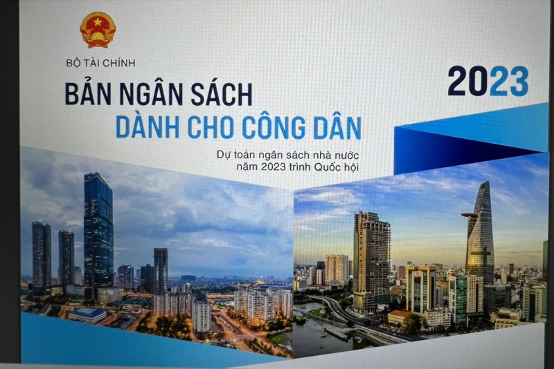 Công bố Báo cáo ngân sách dành cho công dân về dự toán ngân sách nhà nước năm 2023 -0
