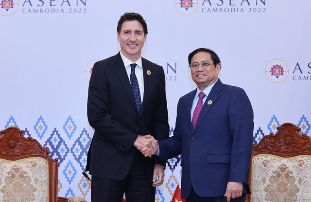 Thủ tướng Phạm Minh Chính gặp Tổng thống Mỹ, Thủ tướng Canada -0
