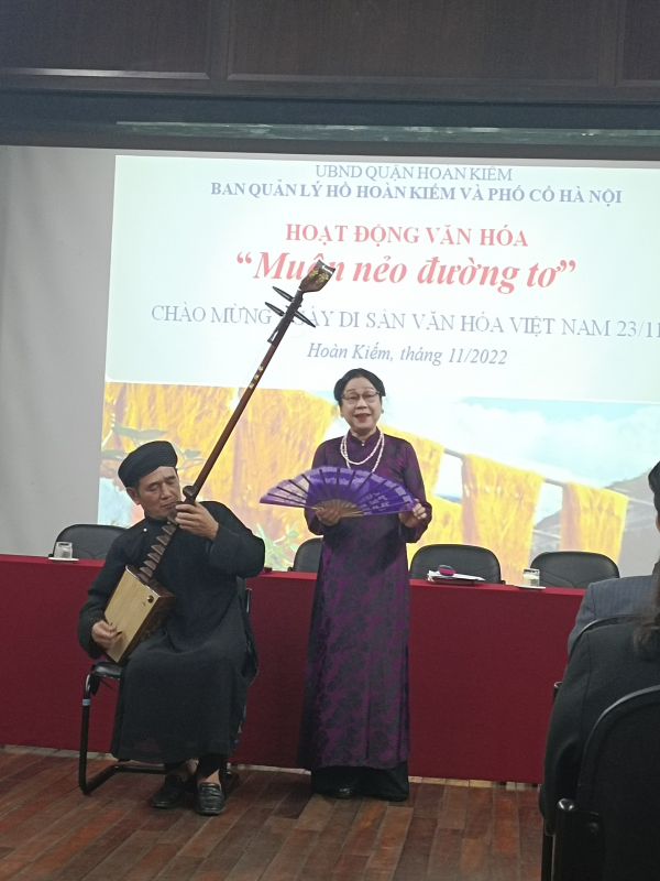 Chuỗi hoạt động “Muôn nẻo đường tơ” chào mừng Ngày Di sản Văn hóa Việt Nam -0