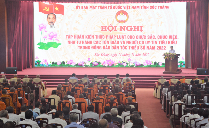 Sóc Trăng tập huấn kiến thức pháp luật cho đồng bào dân tộc thiểu số -0