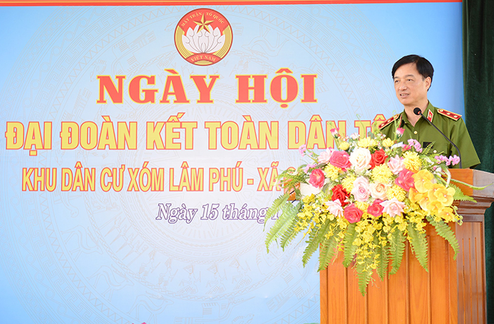 Thứ trưởng Nguyễn Duy Ngọc dự Ngày hội “Đại đoàn kết toàn dân tộc” tại khu dân cư Lâm Phú -0