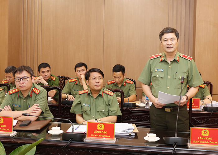 Đoàn kiểm tra số 2 Bộ Công an kiểm tra tại Công an tỉnh Phú Thọ -0