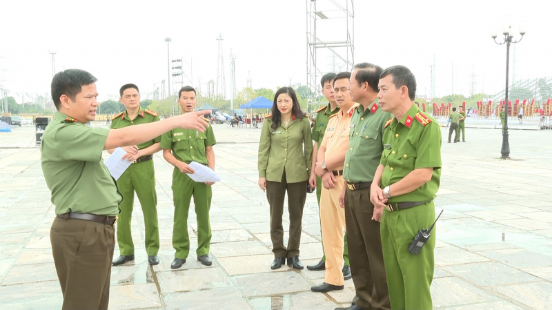 Huy động gần 300 cán bộ, chiến sĩ đảm bảo ANTT Festival Tràng An kết nối di sản – Ninh Bình -0