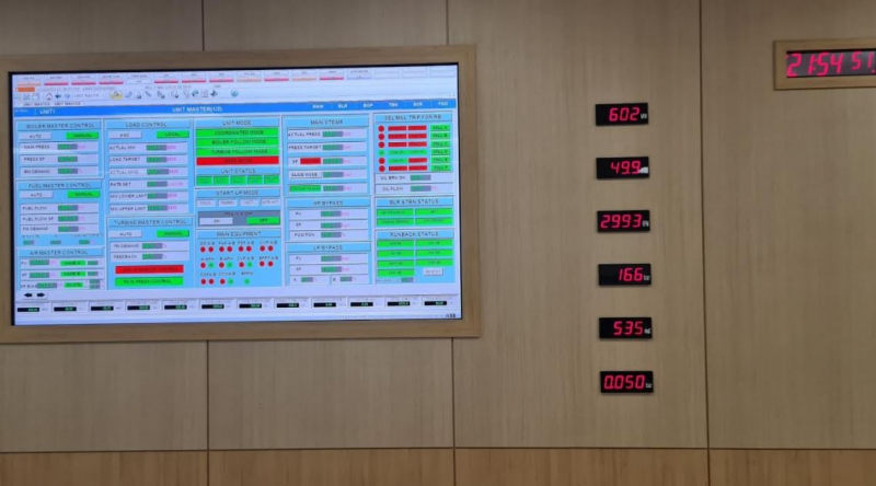 Tổ máy số 1 Nhà máy Nhiệt điện Thái Bình 2 nâng công suất để chạy thử vượt công suất phát tối đa theo thiết kế trong hợp đồng EPC -0