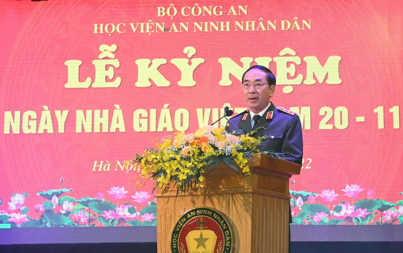 Phát triển Học viện ANND xứng đáng là cơ sở đại học trọng điểm, hàng đầu của lực lượng CAND và của quốc gia -0