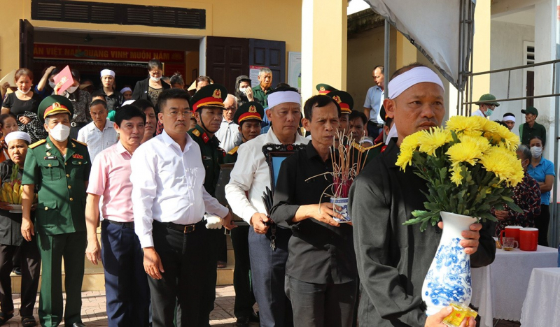 Rưng rưng ngày về đất mẹ của liệt sĩ sau hơn 60 năm thất lạc -0