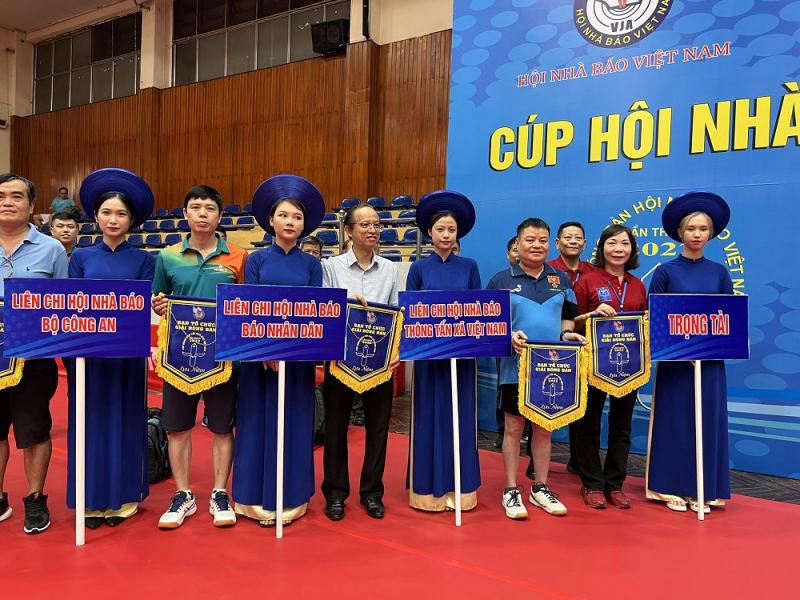 Khai mạc giải Bóng bàn Cúp Hội nhà báo Việt Nam lần thứ XV -0