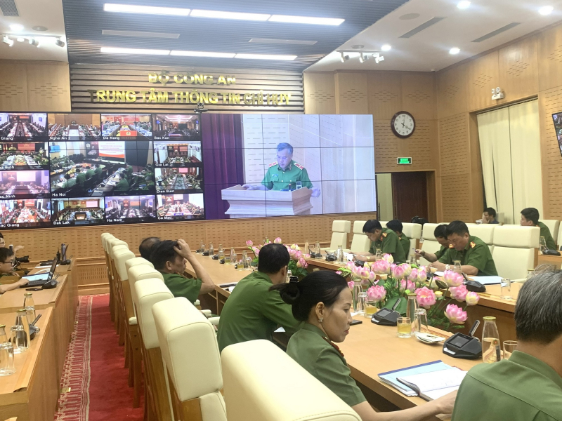 sơ kết 1 tháng triển khai Kế hoạch của Bộ Công an về tổng rà soát, kiểm tra an toàn PCCC trên toàn quốc -0