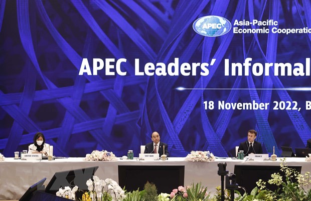Chủ tịch nước dự đối thoại giữa các Nhà lãnh đạo APEC với khách mời -0