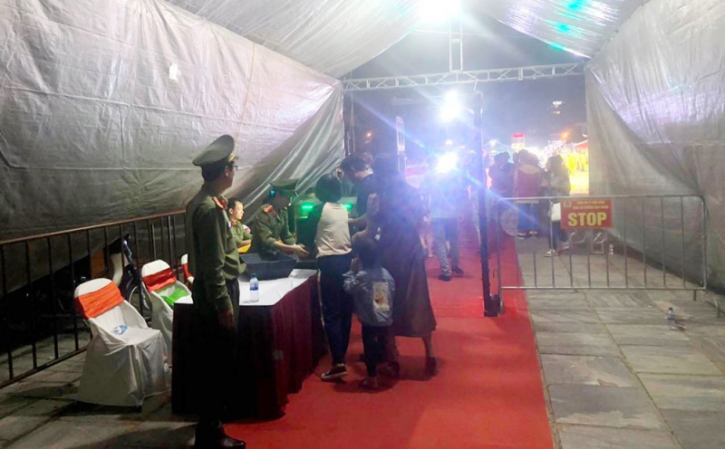 Đảm bảo an ninh trật tự tại Festival Tràng An kết nối di sản - Ninh Bình 2022 -0