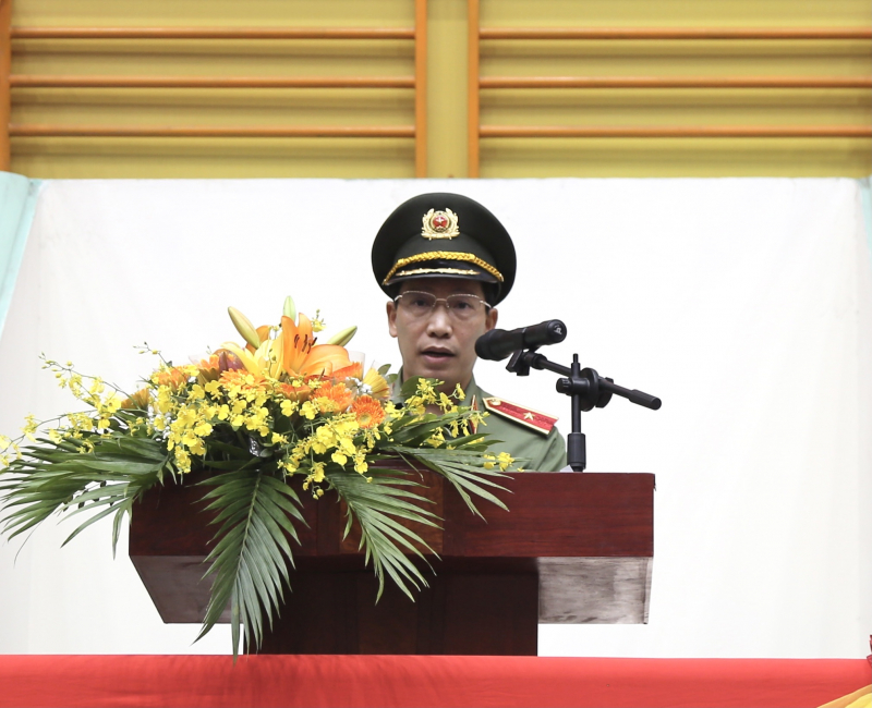 Khai mạc Hội thao kỷ niệm 75 năm Ngày truyền thống lực lượng Hậu cần - Kỹ thuật CAND -0