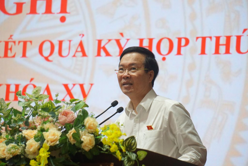 Cử tri Đà Nẵng kiến nghị loạt vấn đề nóng với Thường trực Ban Bí thư Võ Văn Thưởng -0