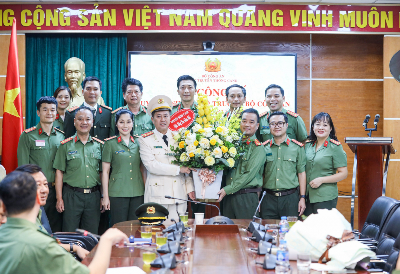 Đại tá Nguyễn Anh Tuấn giữ chức vụ Giám đốc Truyền hình CAND -1