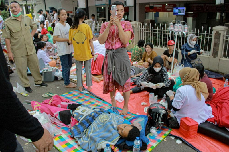 Động đất ở Indonesia, hơn 160 người thiệt mạng -0