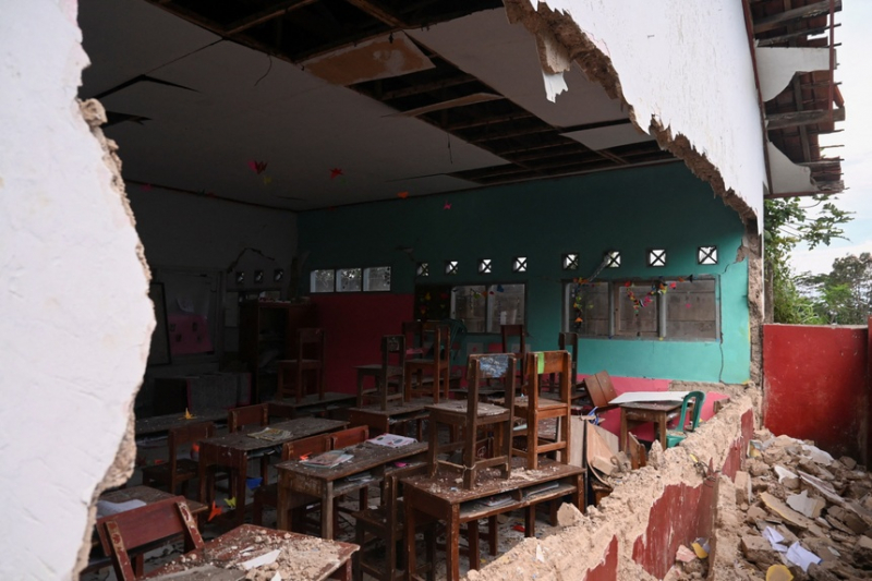 Indonesia: Đã có 162 người thiệt mạng vì động đất, phần lớn là trẻ em -0