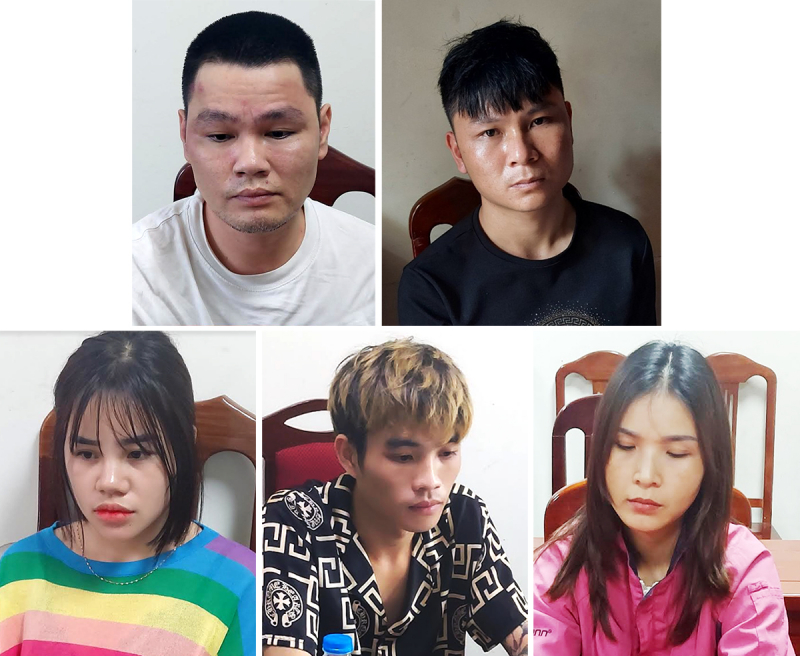 Bắt quả tang 5 thanh niên cùng nhiều ma túy “đủ loại” -0